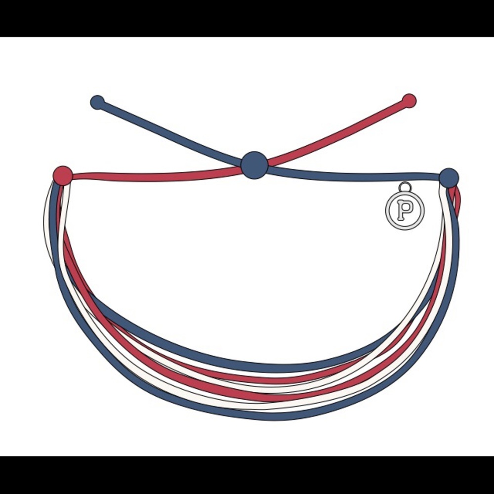 Red White and Blue Pura Vida Bracelets